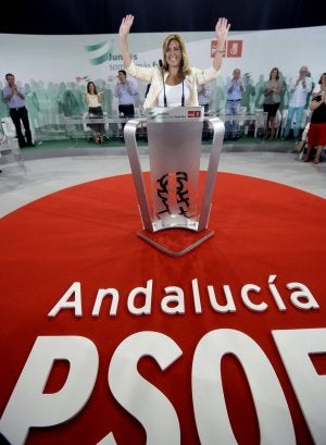 Susana Díaz será «implacable» con la corrupción y ofrece «una nueva política»