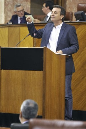 José Antonio Castro, portavoz de IU. ::SUR