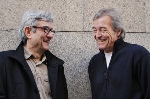 Bernardo Fuster y Luis Mendo presentan sus nuevas canciones en el Echegaray. ::
SUR