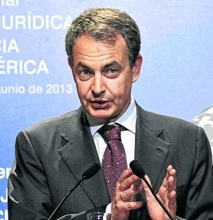 José Luis Rodríguez Zapatero. ::  EFE