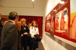 La muestra recoge el trabajo desarrollado para elaborar la escultura que se instalará en Fuengirola. :: M. C. J.