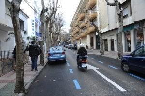 La calle Notario Luis Oliver es una de las vías en el Plan Marbella Centro. ::
JOSELE-LANZA