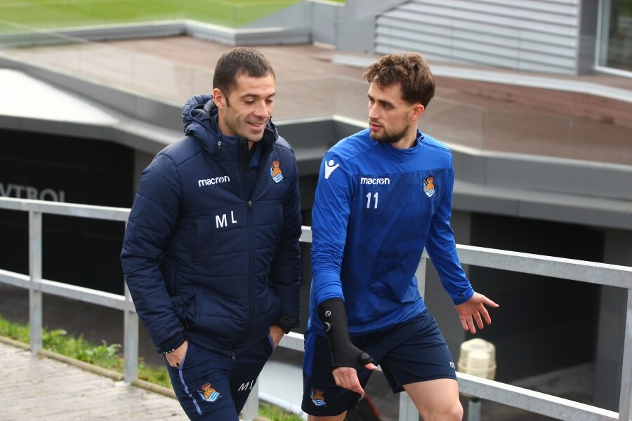 La Real Sociedad ha completado esta sábado la última sesión preparatoria antes de recibir al Huesca este domingo en Anoeta. 