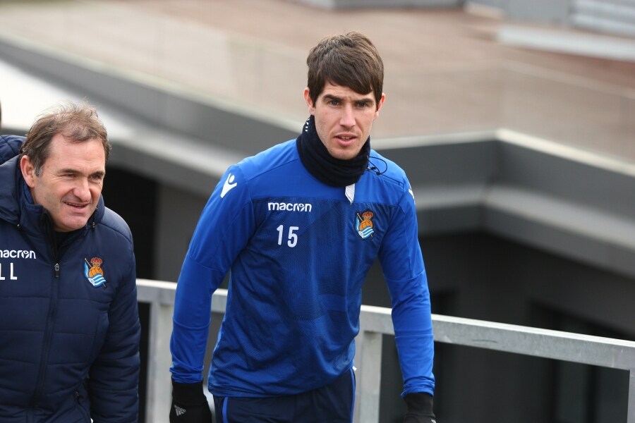 La Real Sociedad ha completado esta sábado la última sesión preparatoria antes de recibir al Huesca este domingo en Anoeta. 