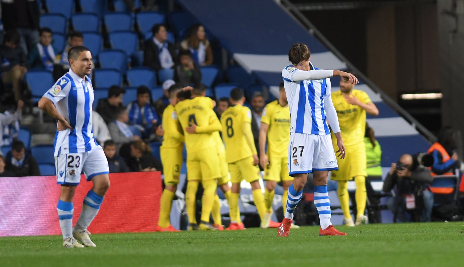 La Real Sociedad y el Villarreal se han enfrentado este jueves en Anoeta.