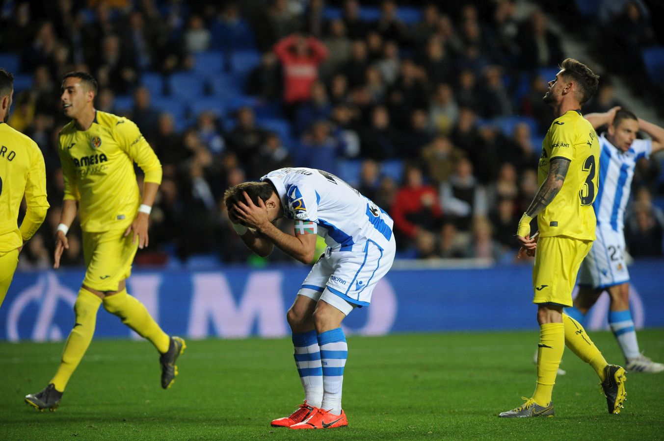 La Real Sociedad y el Villarreal se han enfrentado este jueves en Anoeta.