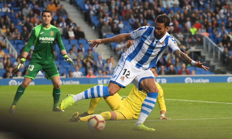 La Real Sociedad y el Villarreal se han enfrentado este jueves en Anoeta.