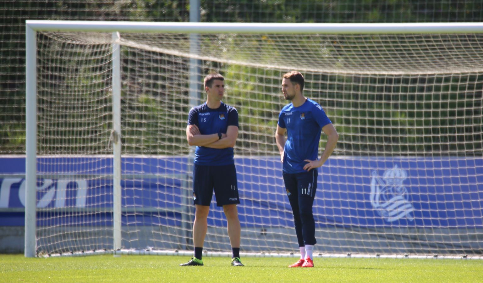 La Real Sociedad ha vuelto a los entrenamientos este lunes tras la victoria ante el Getafe en Anoeta. Illarramendi, Zurutuza y Llorente han entrenado con el grupo.