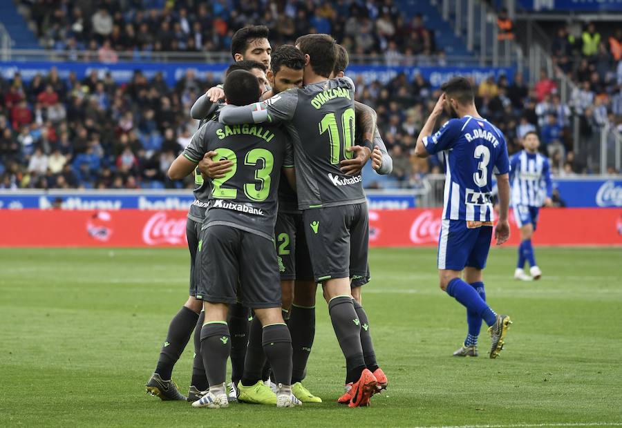 Derbi vasco en Mendizorrotza en la jornada 36 de la Liga. 