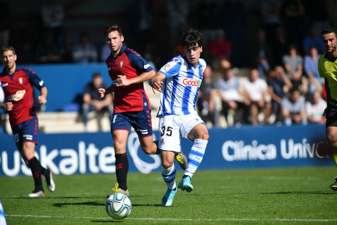 Las mejores imágenes del partido amistoso disputado por Real y Osasuna en Tajonar