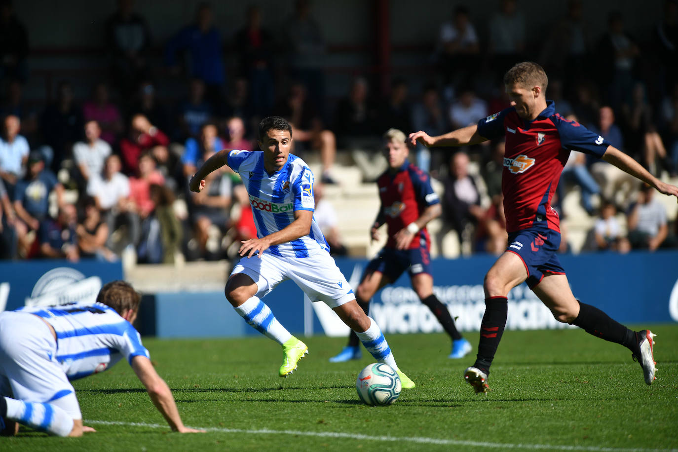 Las mejores imágenes del partido amistoso disputado por Real y Osasuna en Tajonar