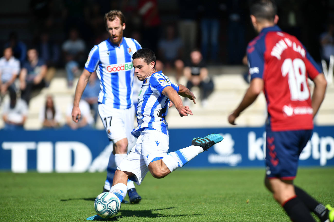 Las mejores imágenes del partido amistoso disputado por Real y Osasuna en Tajonar