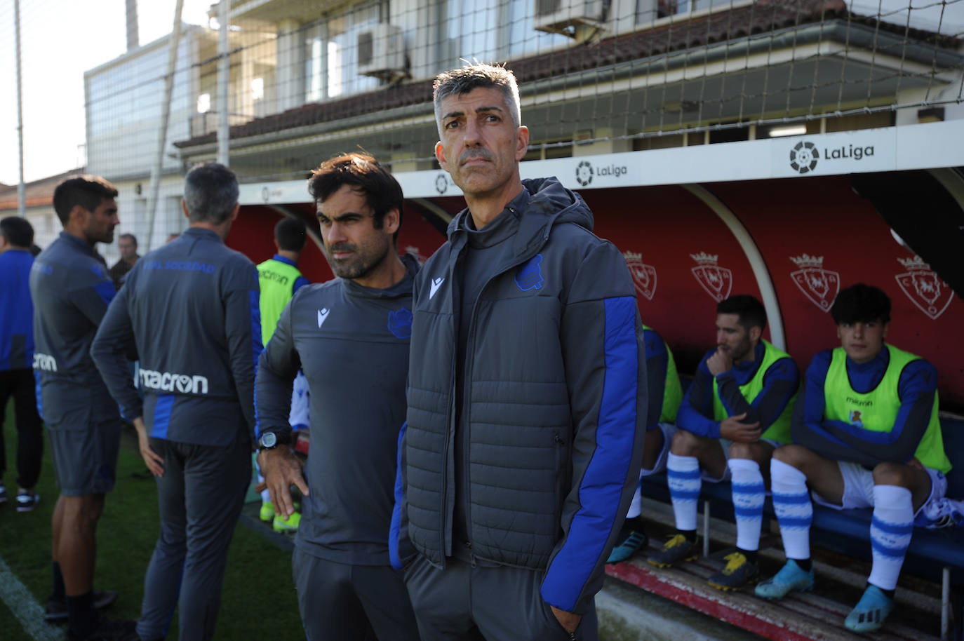 Las mejores imágenes del partido amistoso disputado por Real y Osasuna en Tajonar