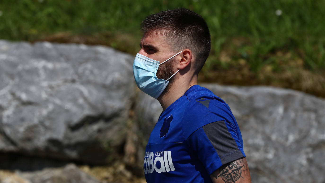 Fotos: La Real Sociedad intensifica el ritmo de trabajo