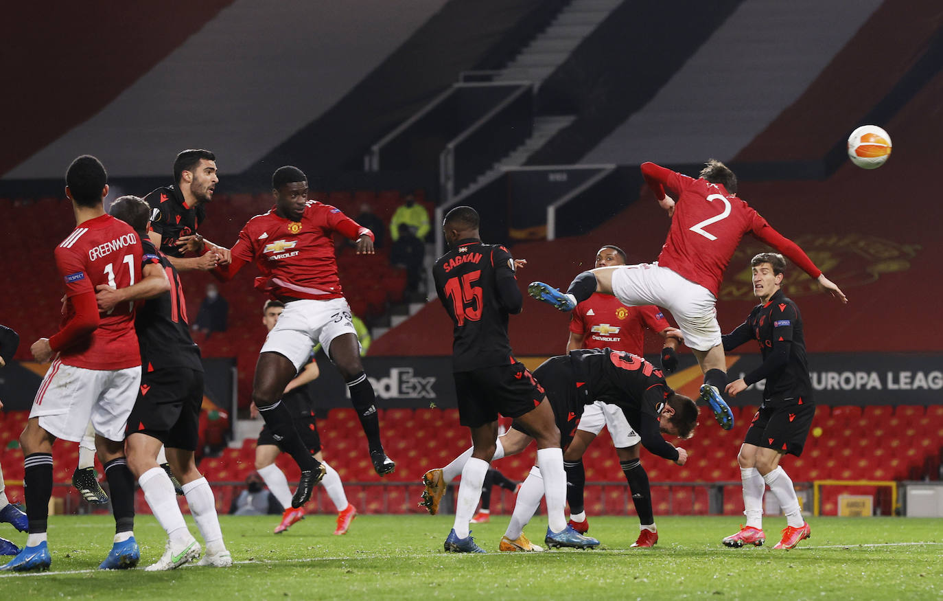 Fotos: Las imágenes del Manchester United - Real Sociedad