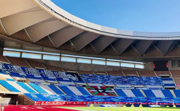 Estadio olímpico de La Cartuja en el que la Real tratará de ganar el título de Copa. 
