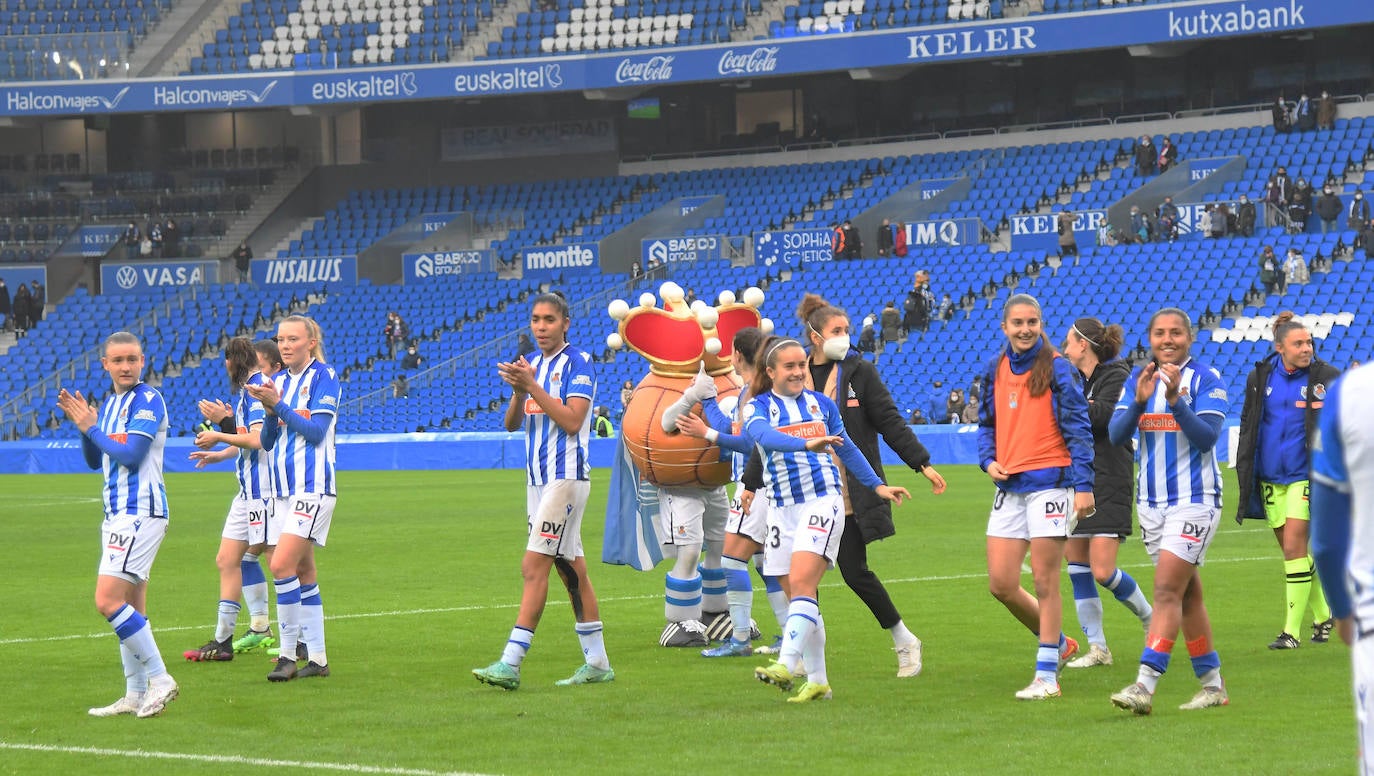 Fotos: Un misil de Nerea catapulta a la Real Sociedad en el derbi