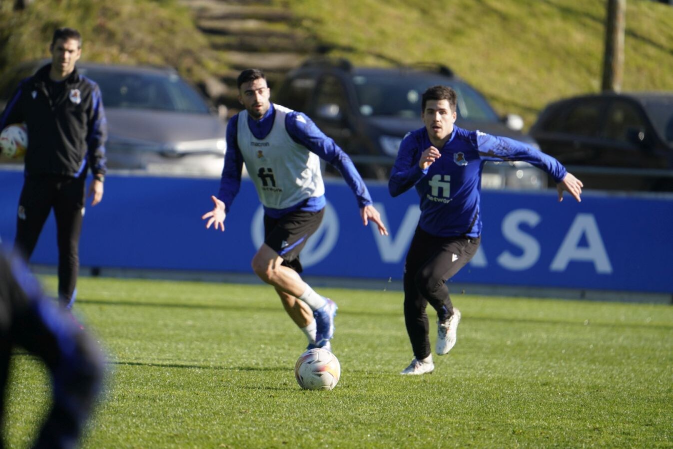 Fotos: Entrenamiento de la Real en Zubieta