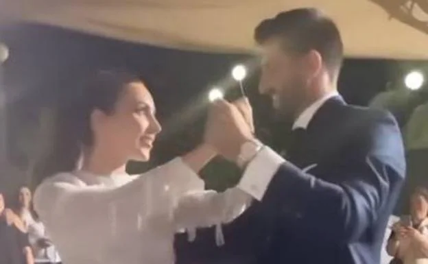 Raúl Navas y Sandra Pérez, en el baile.