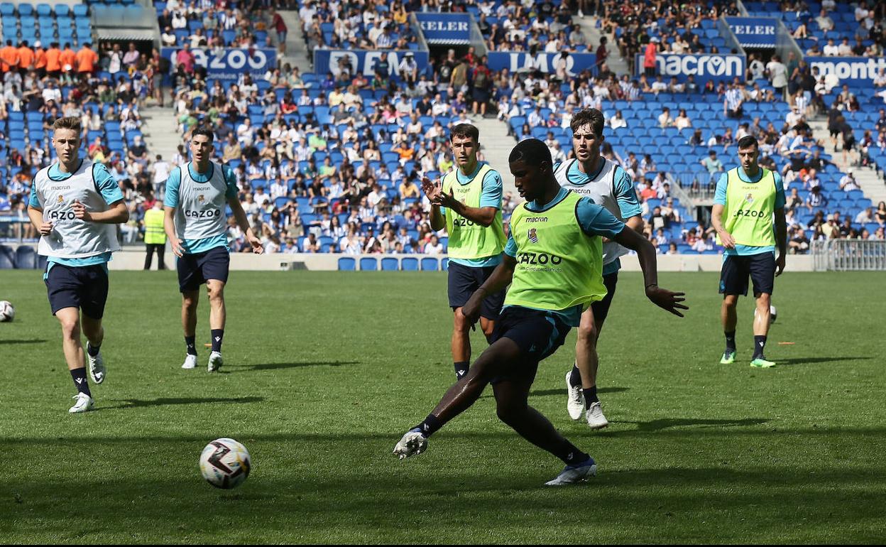 La Real viaja hoy desde Vitoria y se hospedará en Dusseldorf