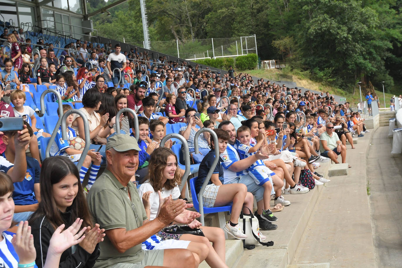 Fotos: Cinco ausencias importantes en Zubieta