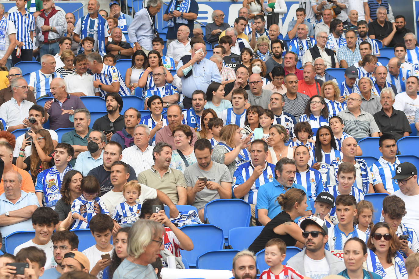 Fotos: ¿Has estado en el Real Arena? Búscate en la grada