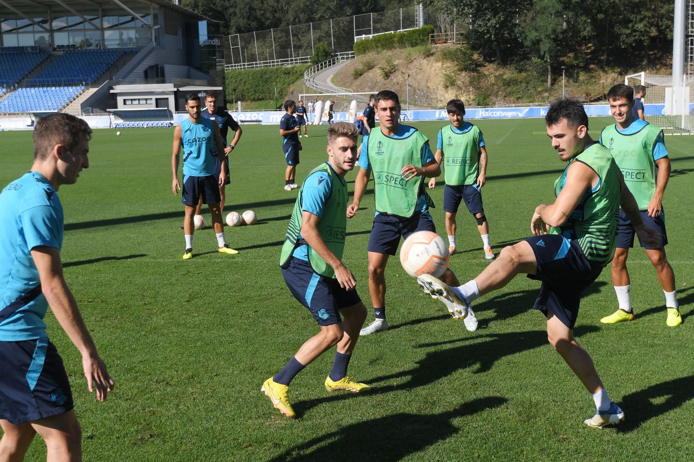 Fotos: La Real Sociedad, preparada para dedicarle la victoria a Sadiq