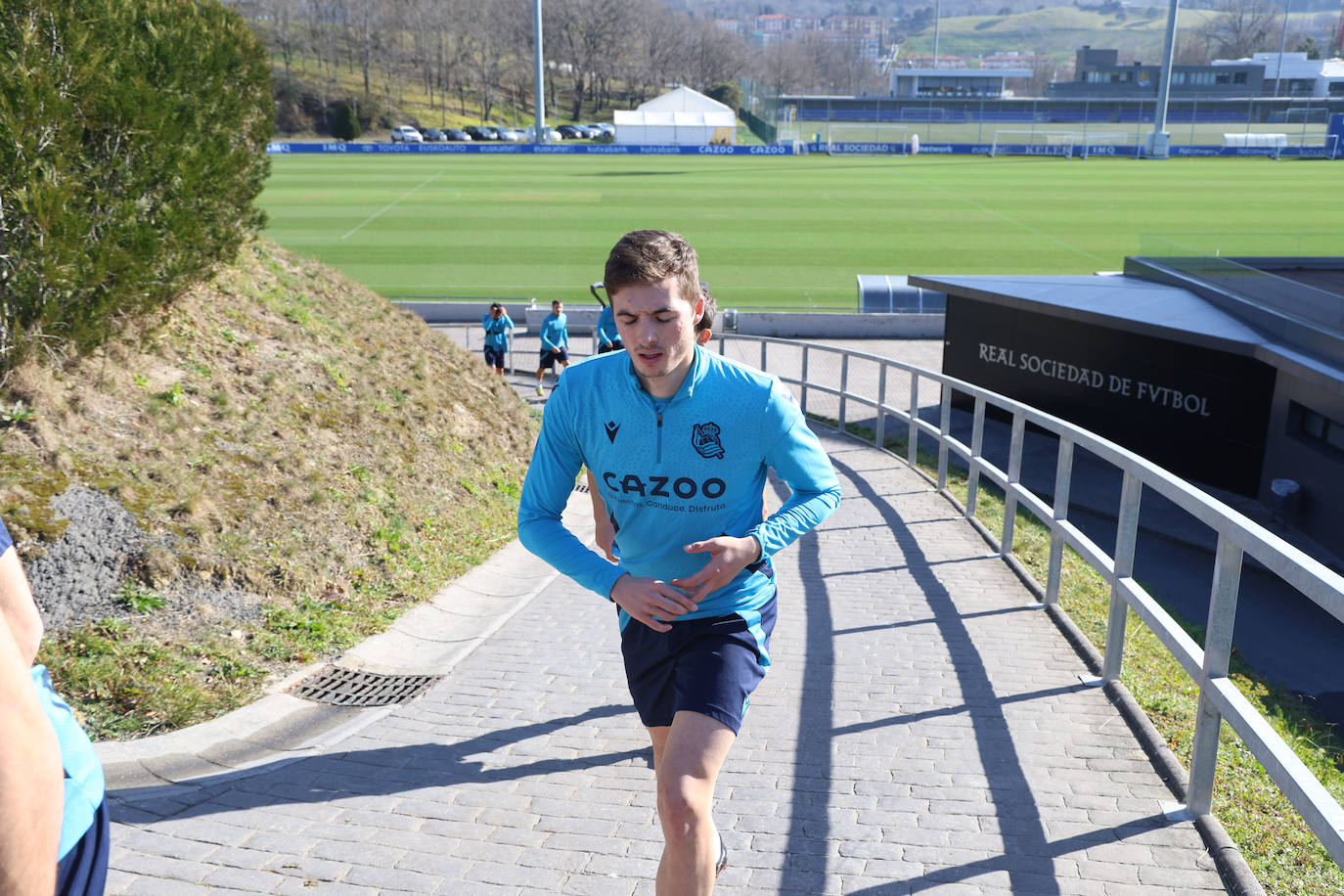 Las mejores imágenes del entrenamiento de la Real Sociedad