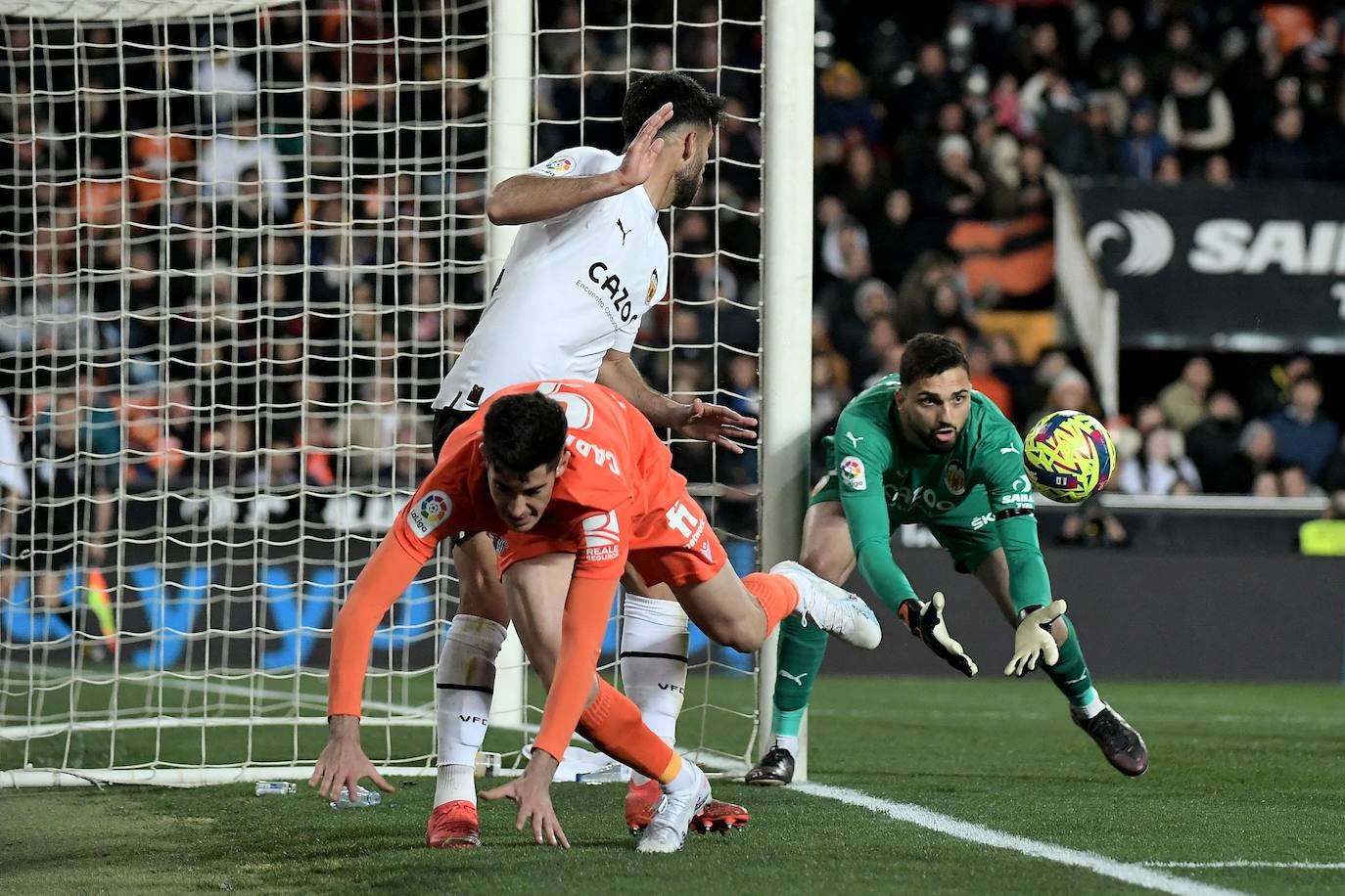 Las mejores imágenes del Valencia-Real Sociedad