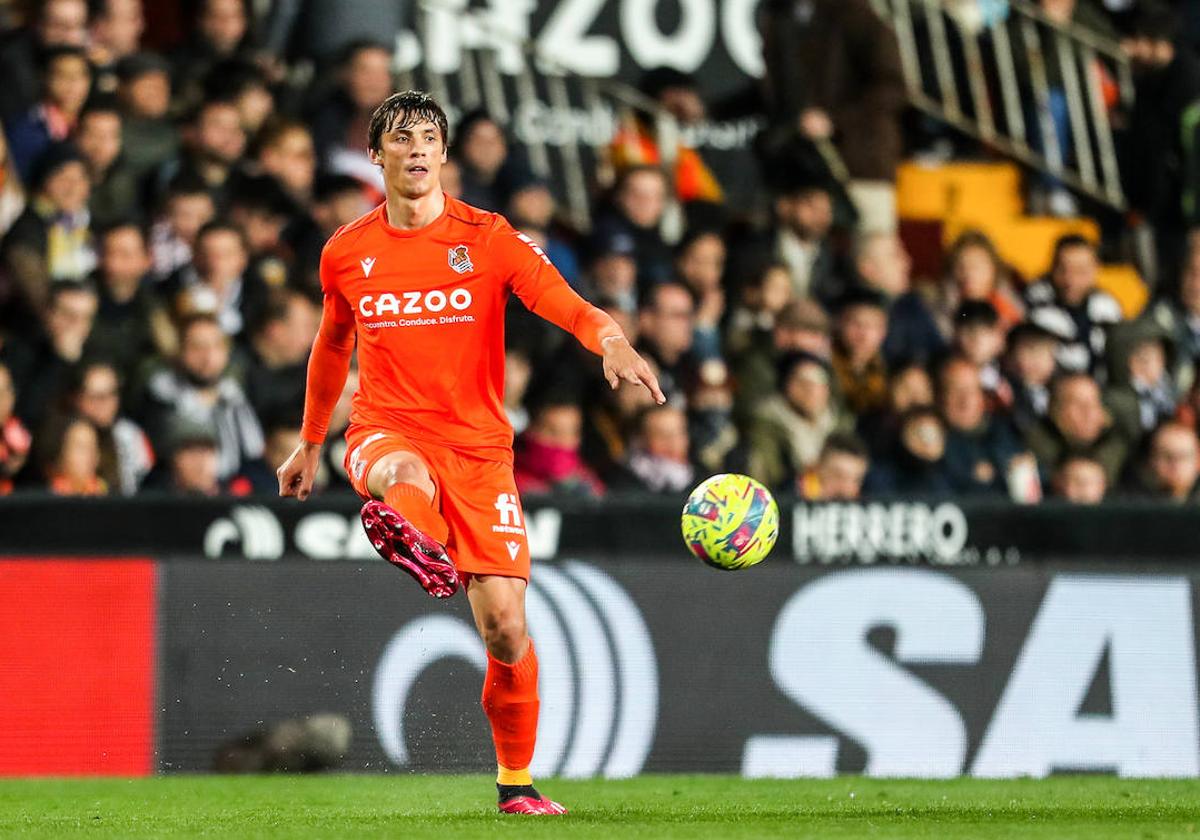 El 1x1 de los jugadores de la Real Sociedad ante el Valencia