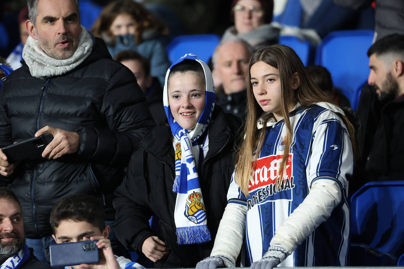 Las mejores imágenes del Real Sociedad - Cádiz
