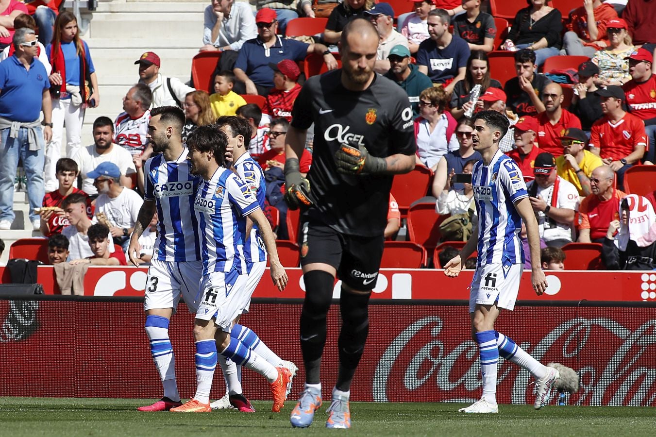 El Mallorca 1 - Real 1, en imágenes