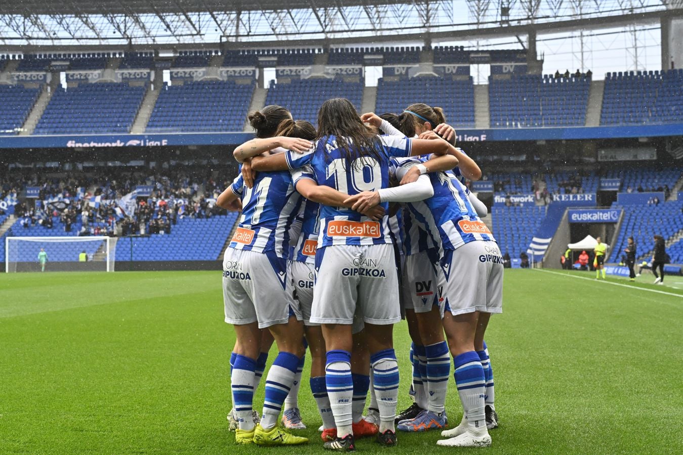 Reparto de puntos en el derbi de Anoeta