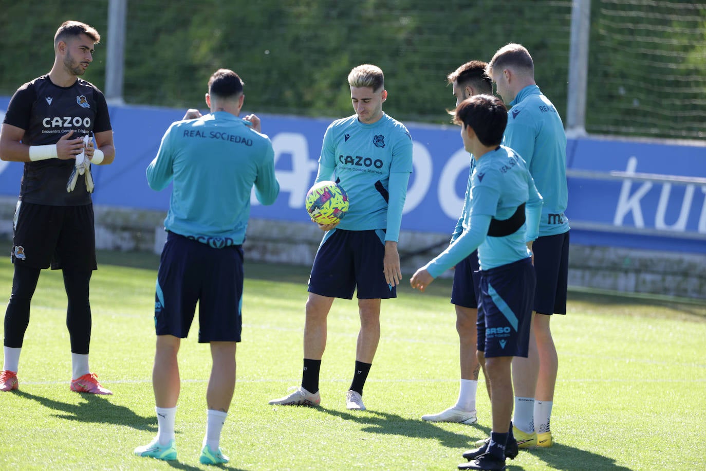 Puesta a punto de la Real Sociedad