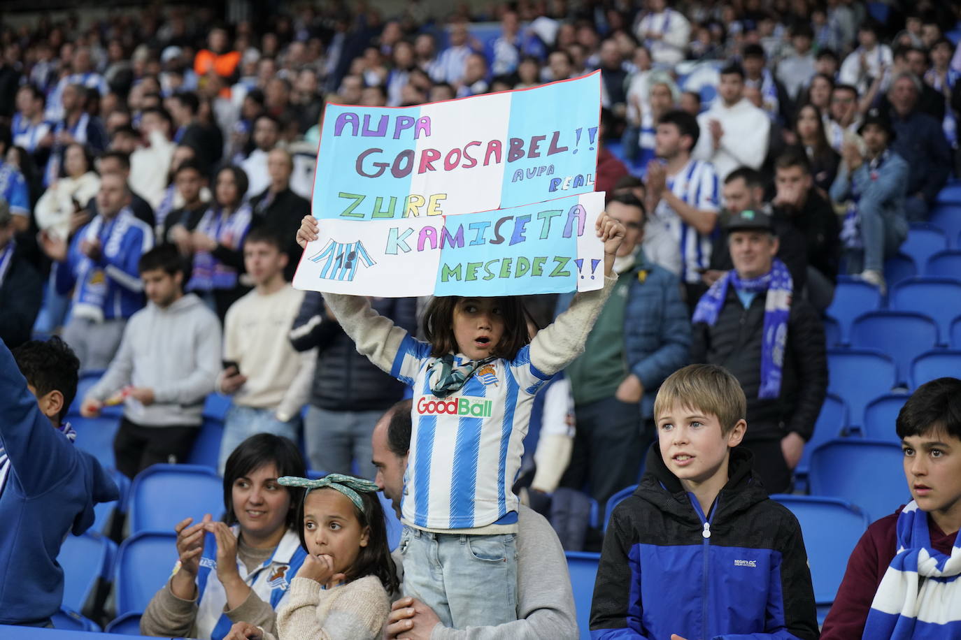 ¿Has estado en Anoeta? Búscate en la grada