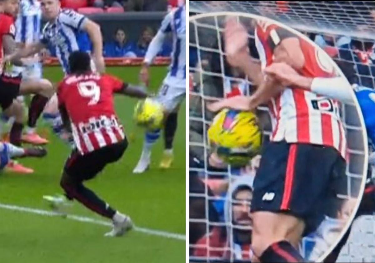 Las dos acciones por manos discutidas por la afición realista.