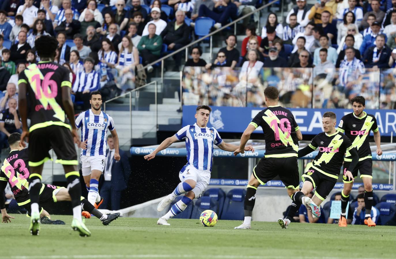 Las mejores imágenes del Real Sociedad - Rayo Vallecano