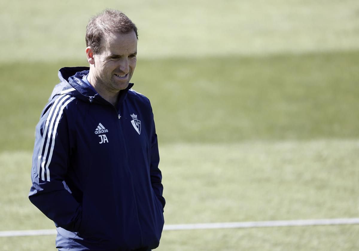 Jagoba Arrasate, entrenador de Osasuna.