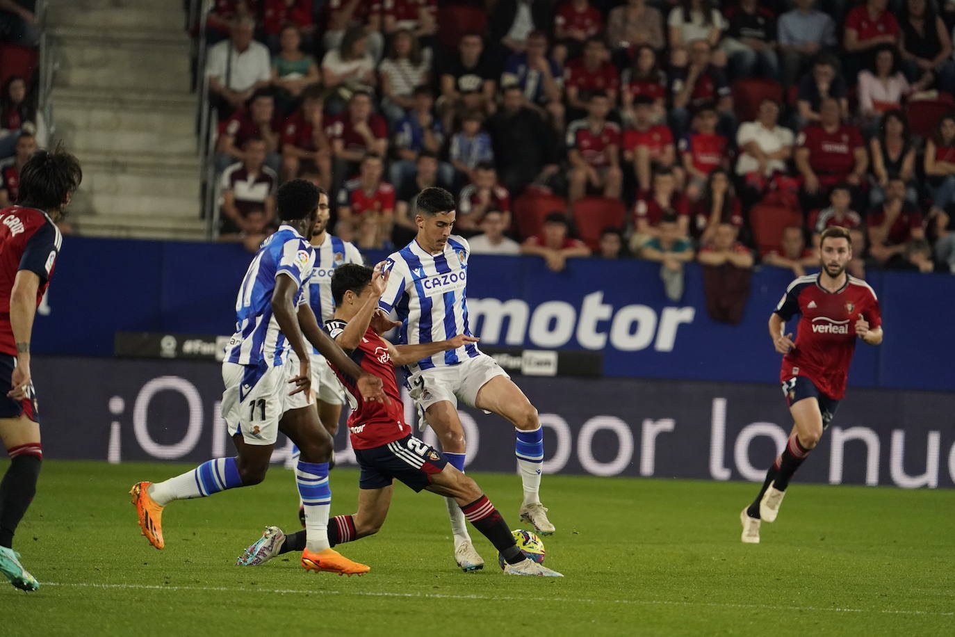 Las mejores imágenes del Osasuna-Real Sociedad