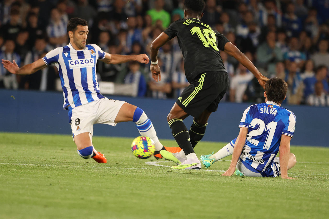 Las mejores imágenes del Real Sociedad - Real Madrid