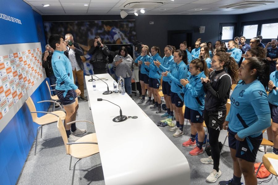 Emotiva despedida de Iraia