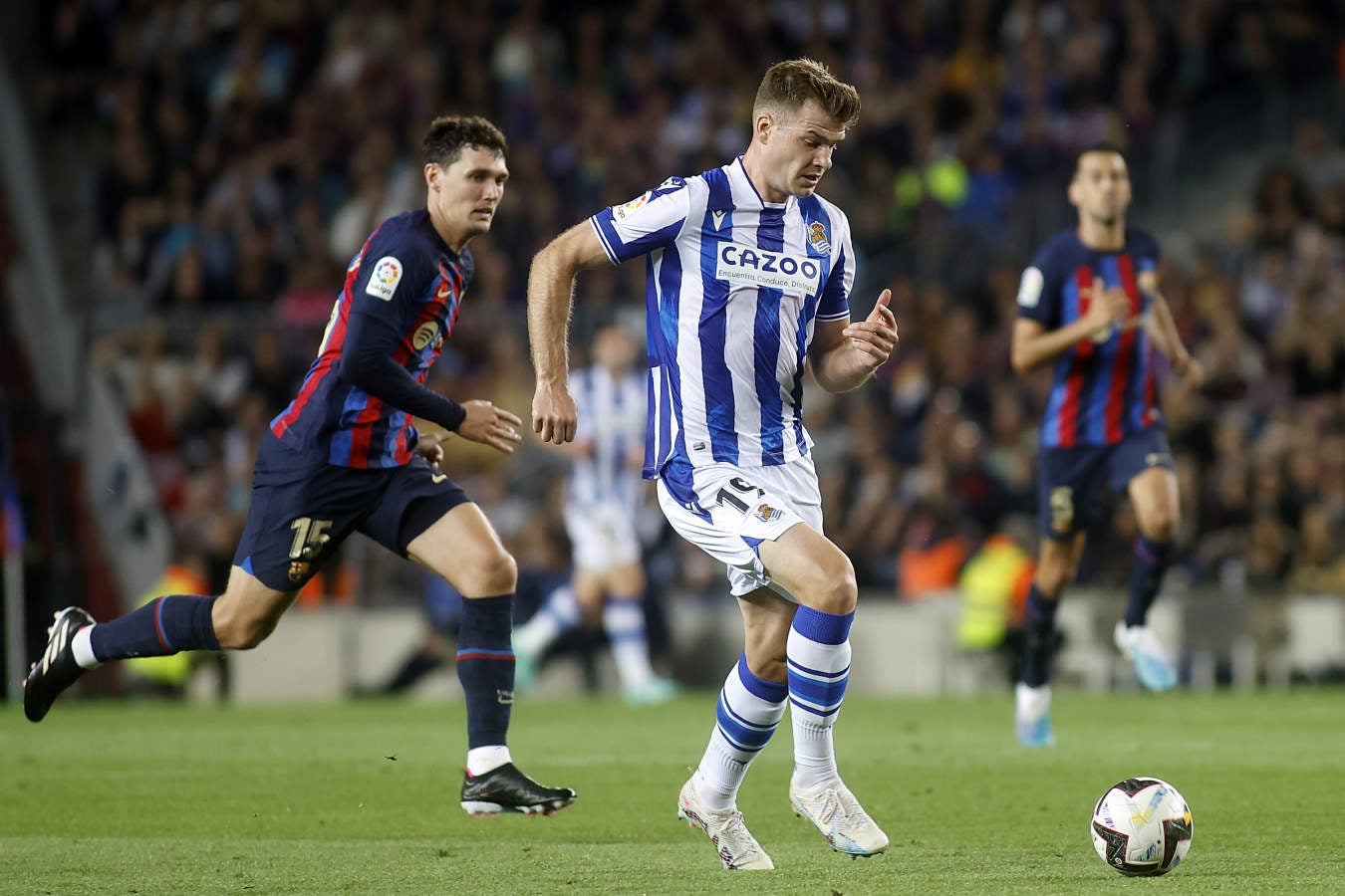 Las mejores imágenes del Barcelona - Real Sociedad