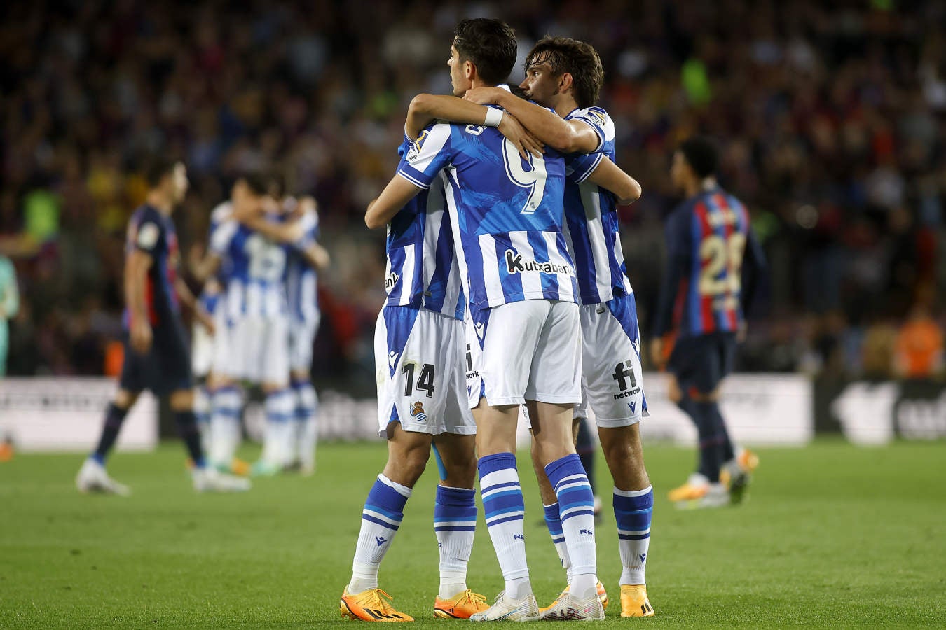 Las mejores imágenes del Barcelona - Real Sociedad