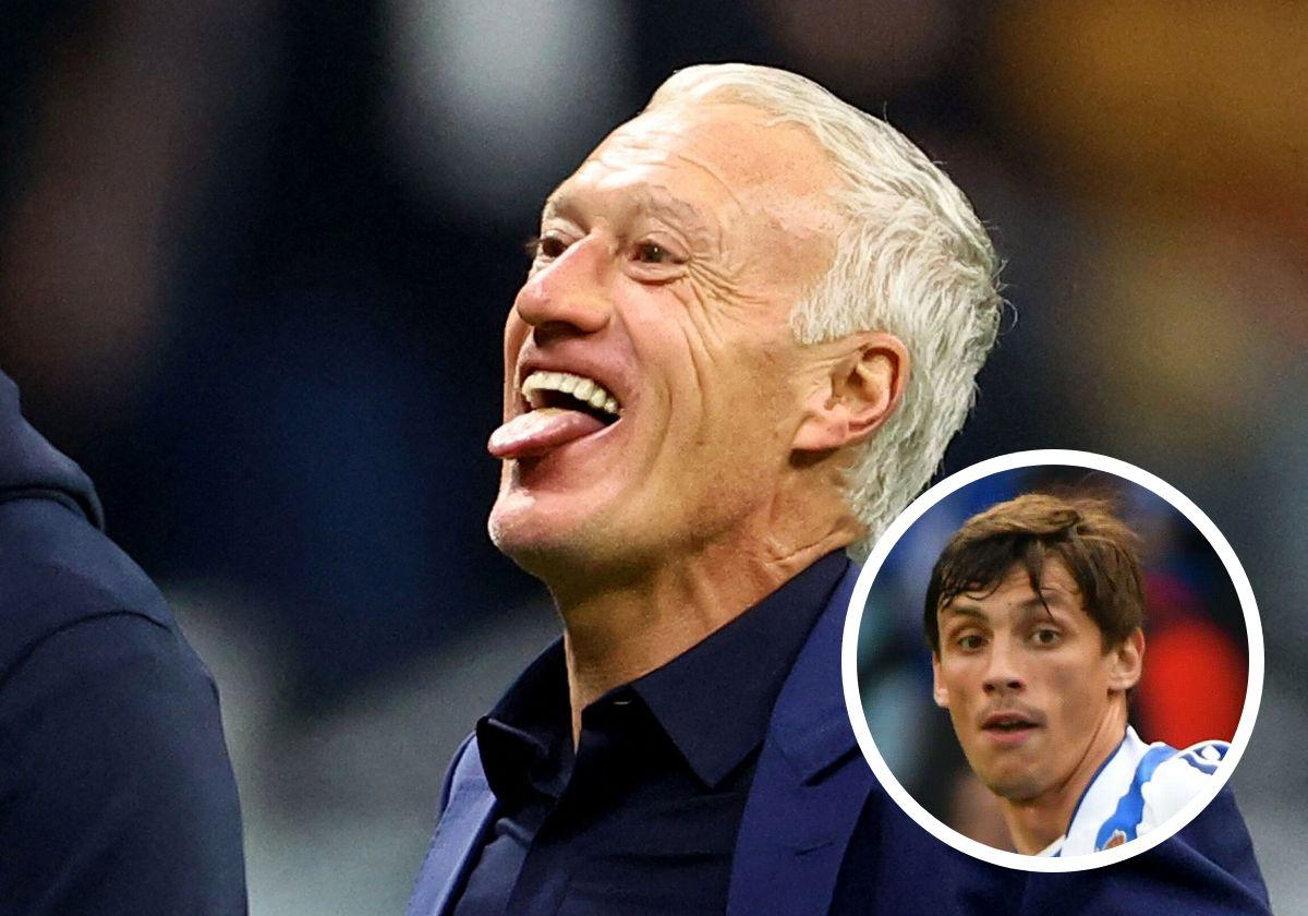 La Real Sociedad responde a las polémicas declaraciones de Didier Deschamps sobre Robin Le Normand