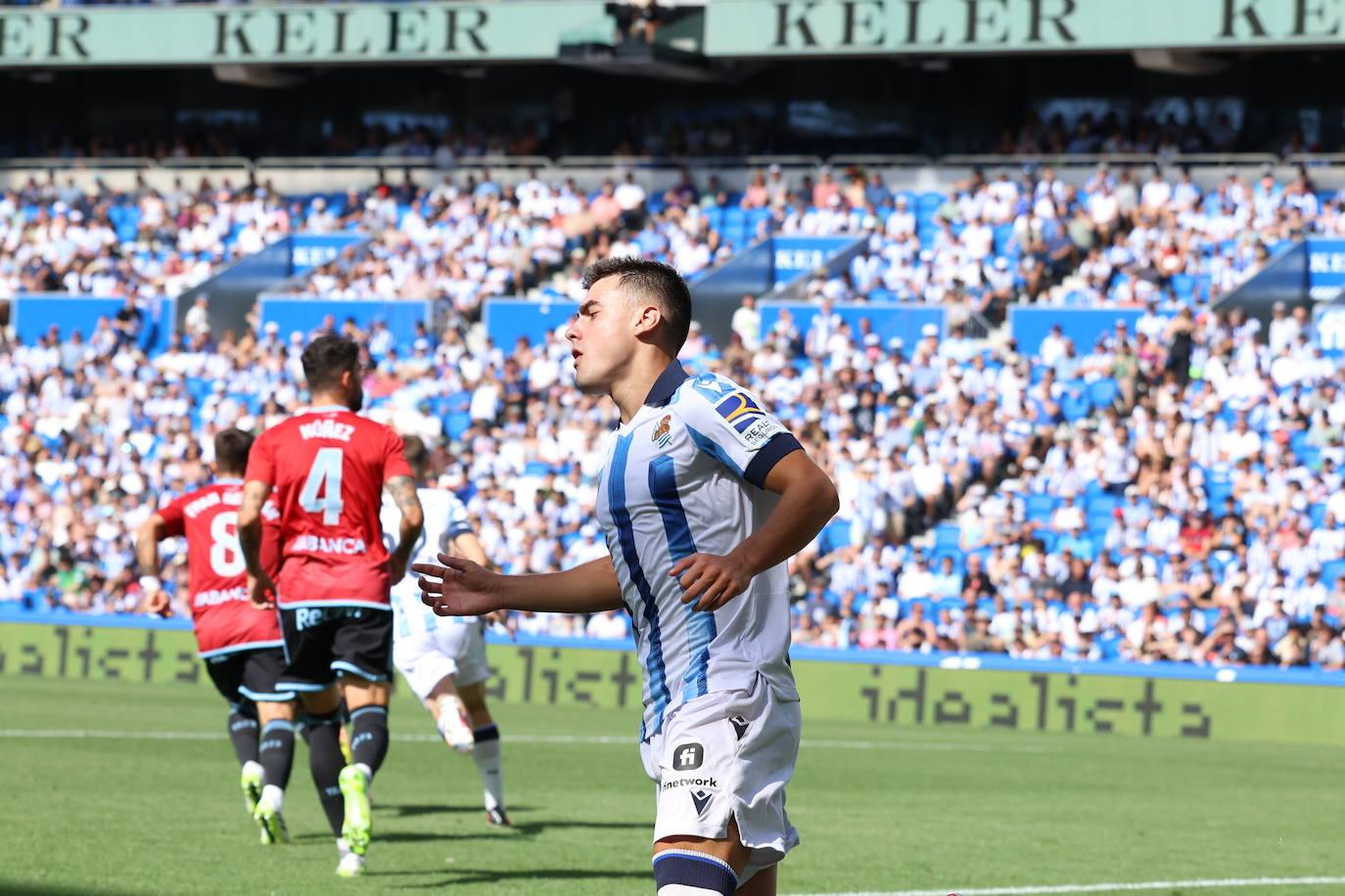 Las mejores imágenes del Real Sociedad-Celta de Vigo