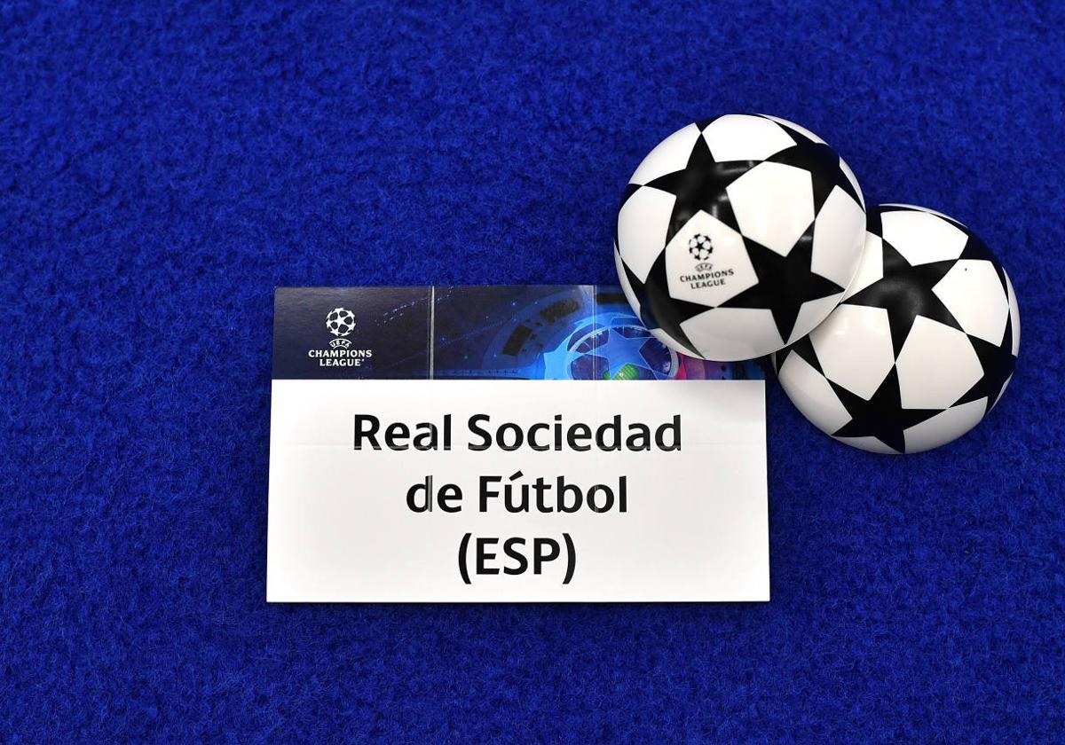 La papeleta de la Real Sociedad estará en el bombo cuatro del sorteo de la Champions League.
