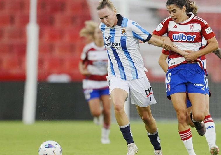 La Real Sociedad se vuelve de vacío en su estreno en Granada