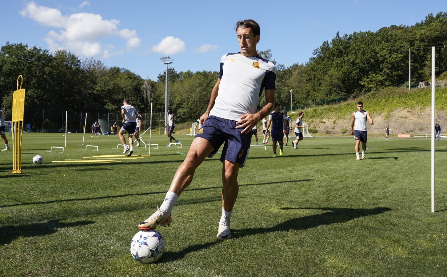 Último ensayo antes de recibir al Inter de Milán