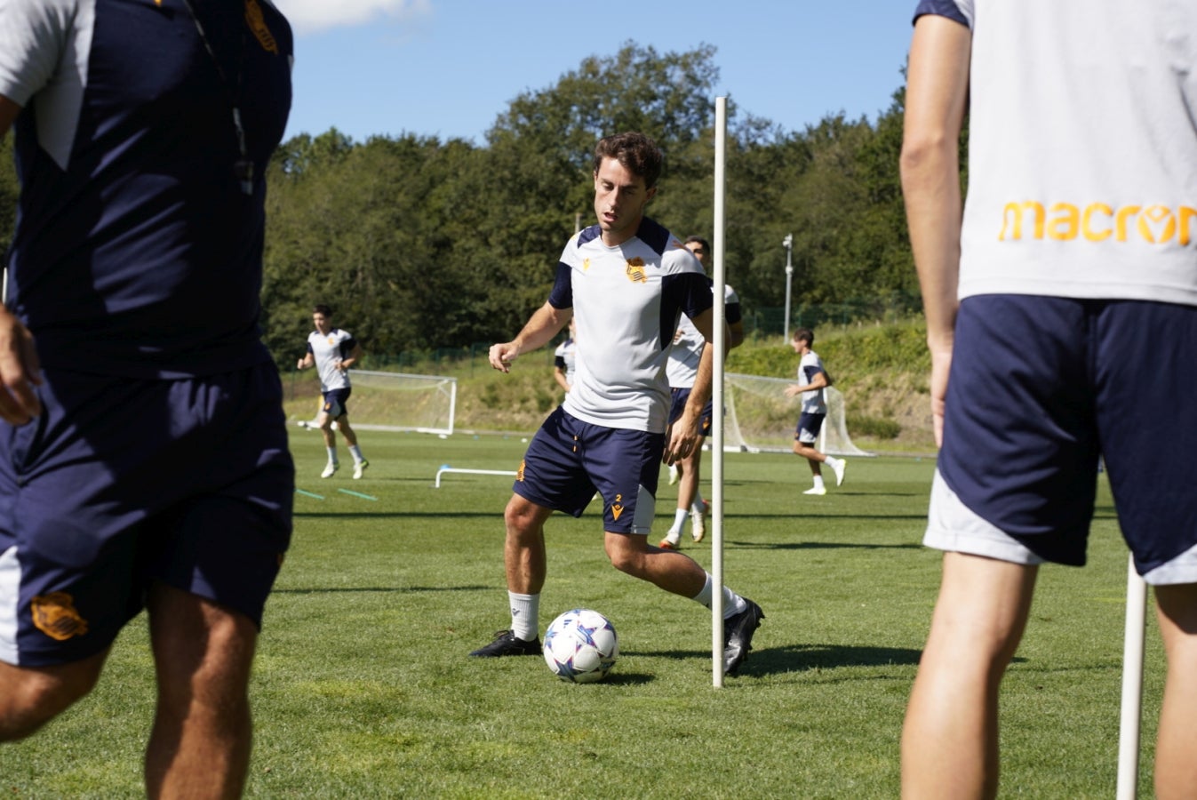 Último ensayo antes de recibir al Inter de Milán