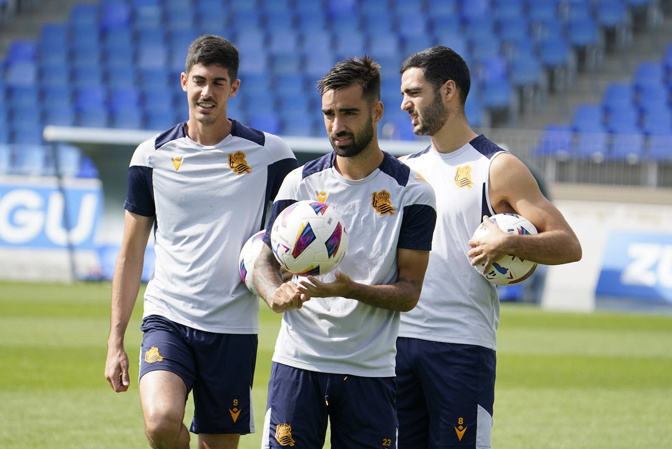 Entrenamiento de la Real Sociedad